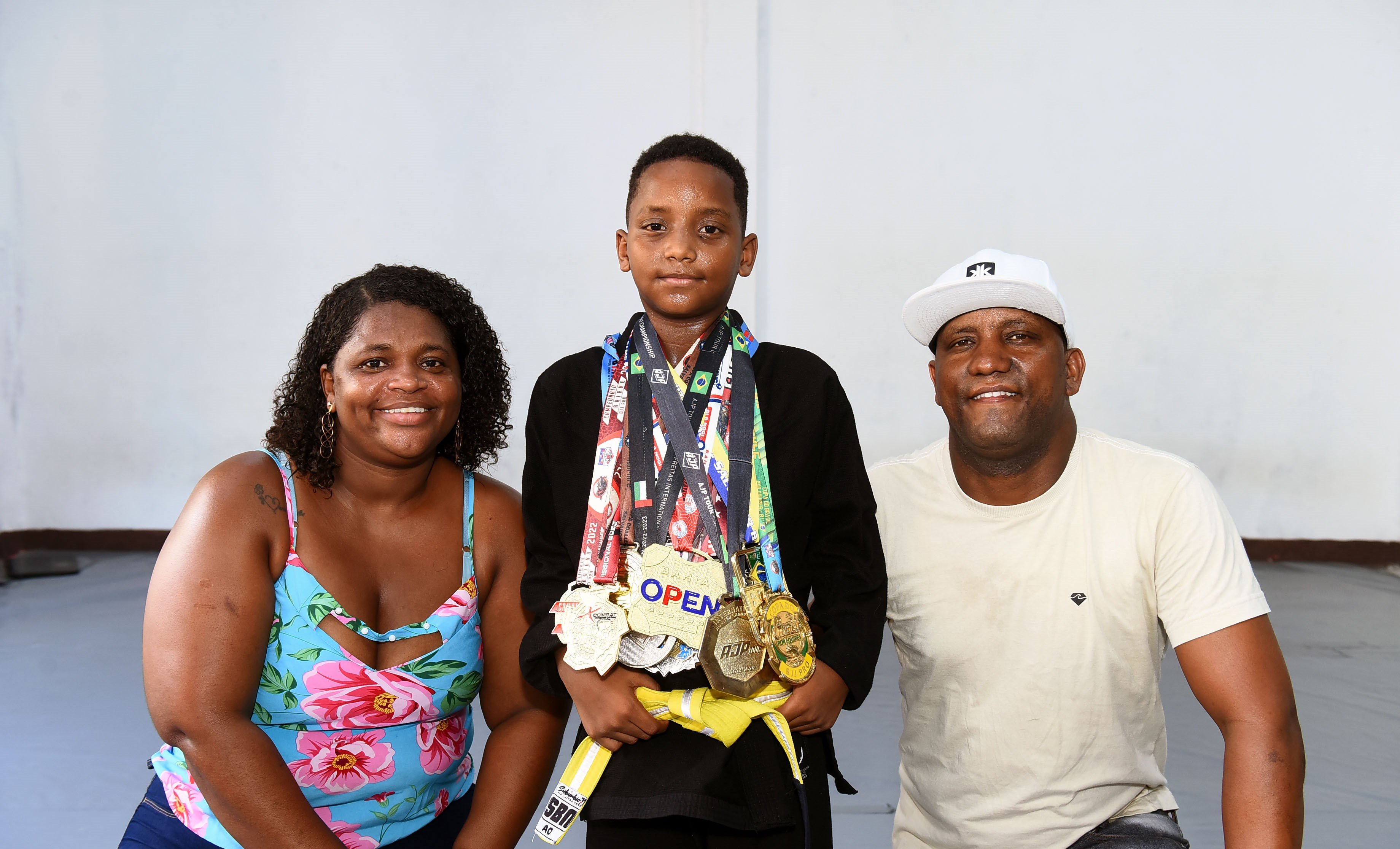 Imagem de Aluno da rede municipal coleciona 16 títulos em campeonatos de jiu-jitsu