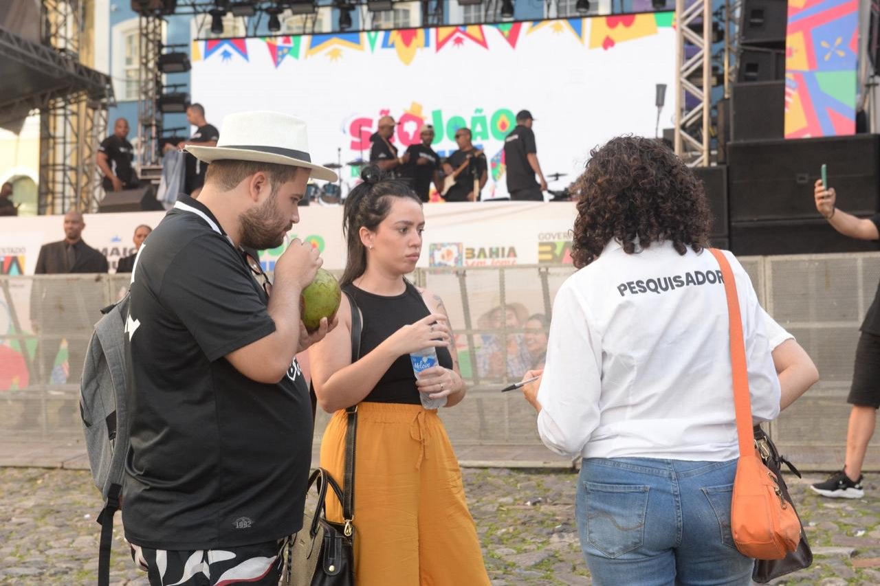 Imagem de Setur faz pesquisa sobre satisfação do turista no São João da Bahia
