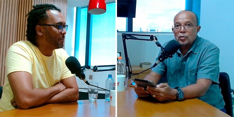 Imagem de Suíca debate São João e Samba Junino com mobilizador cultural durante podcast 