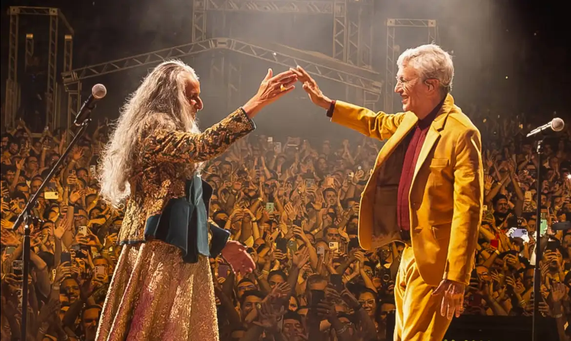 Imagem de Caetano Veloso e Gal Costa vencem Grammy de Melhor Álbum de Música Global