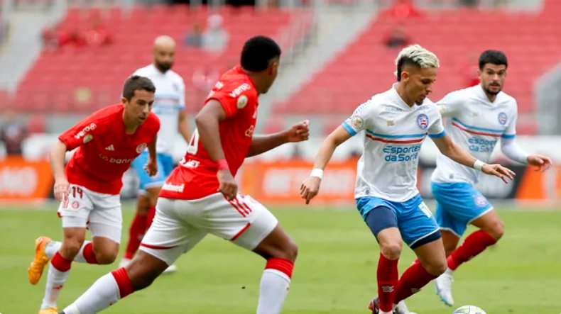 Imagem de Bahia perde para o Inter e chega ao quarto jogo sem vencer no Brasileirão
