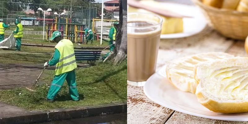 Imagem de Trabalhadores da limpeza urbana de Camaçari passam a receber recurso para café da manhã