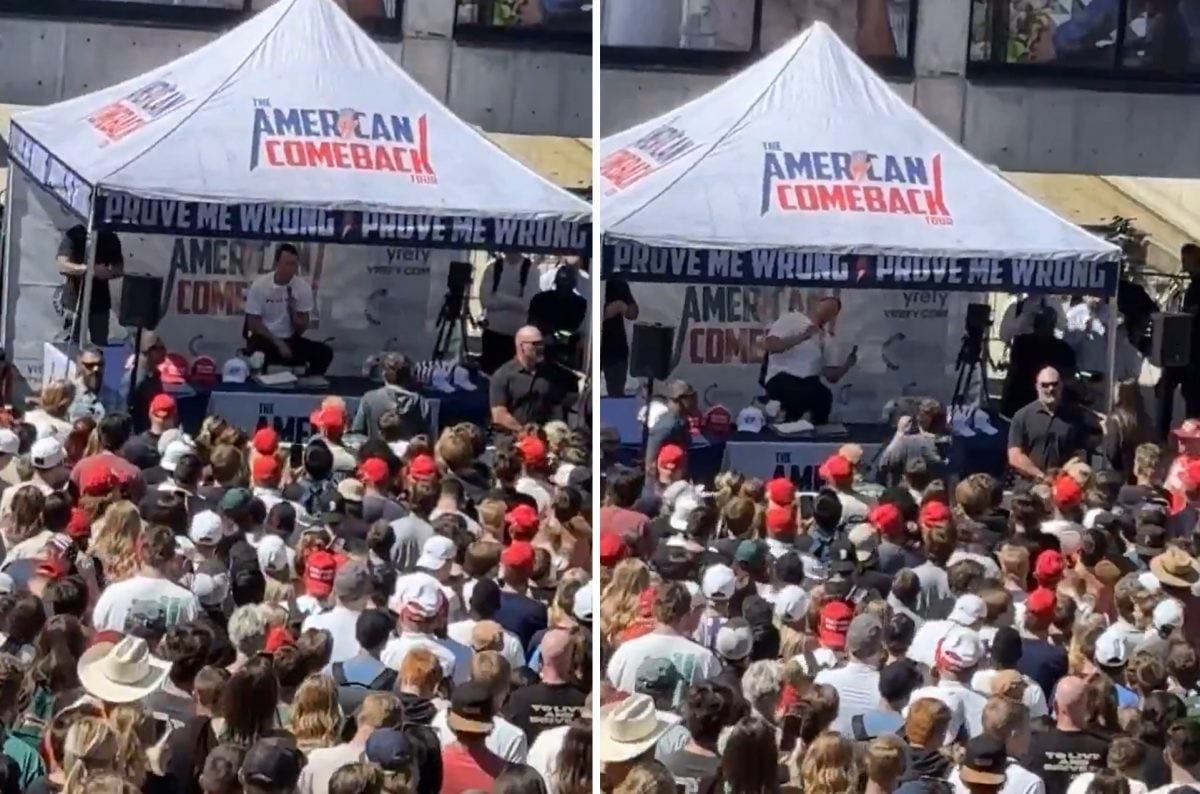 Imagem de Morre o líder conservador Charlie Kirk após ser baleado em evento em universidade nos EUA