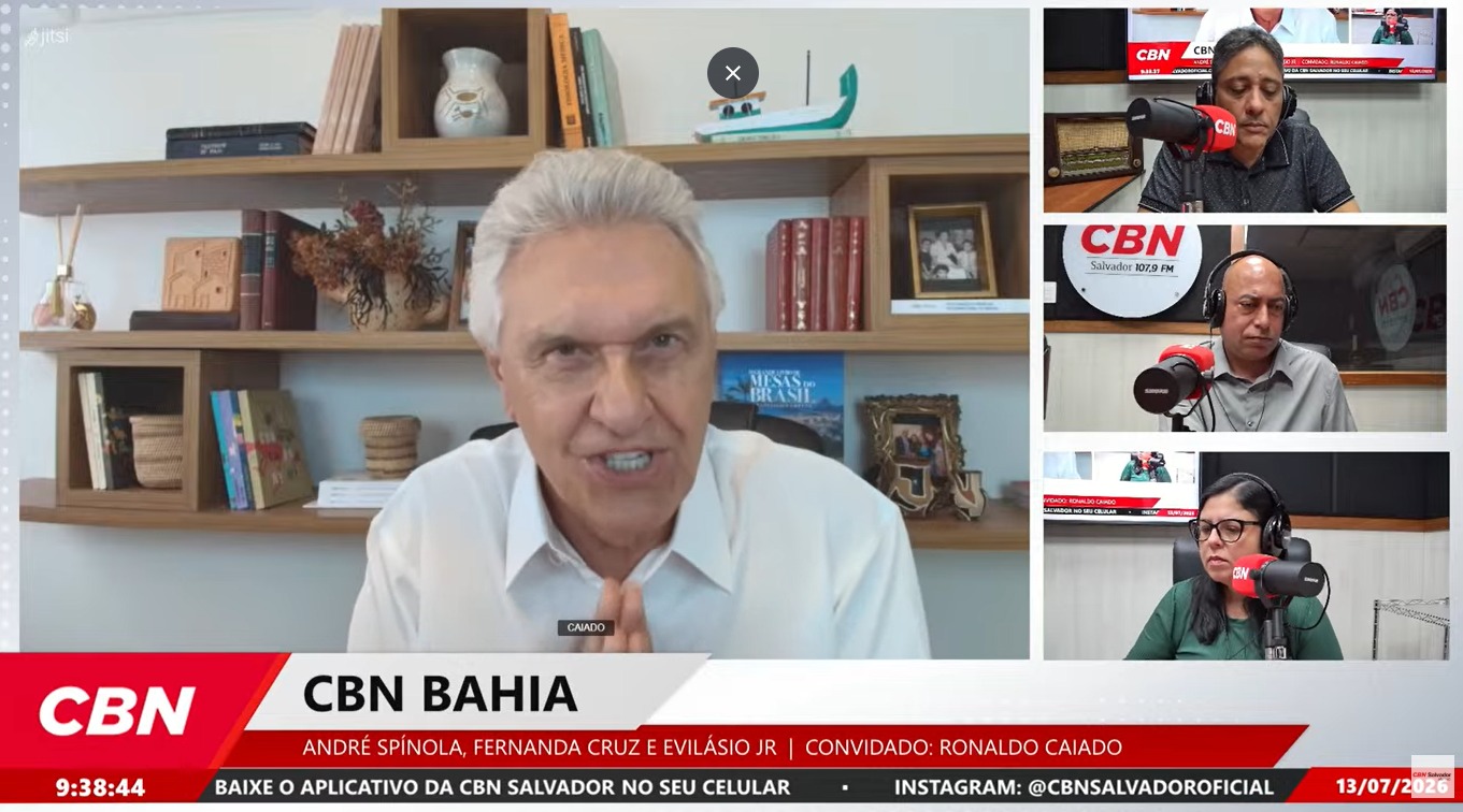 Imagem de Caiado promete classificar facções como terroristas e diz que Brasil vive processo de 'mexicanização'