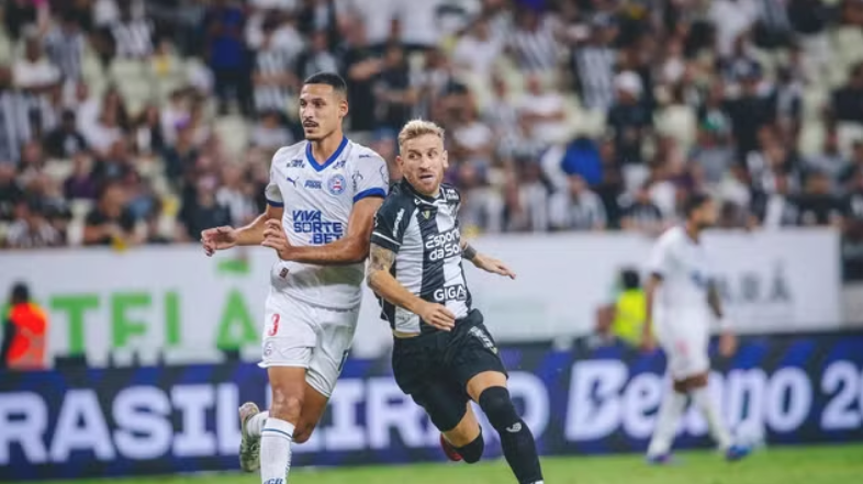 Imagem de Ceará e Bahia empatam no Castelão; Tricolor mantém tabu contra equipe cearense
