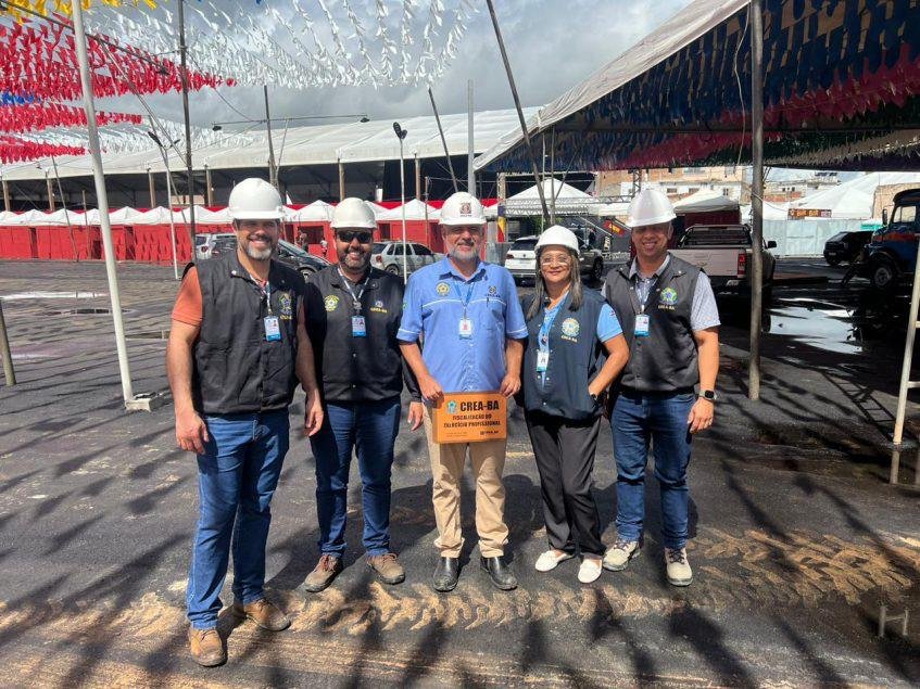 Imagem de Crea-BA intensifica ações de fiscalização em eventos juninos