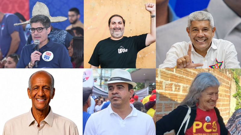 Imagem de Confira a agenda dos candidatos ao Governo da Bahia nesta sexta-feira